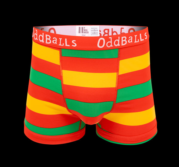 FA Wales Red Wall - Mens Boxer Shorts