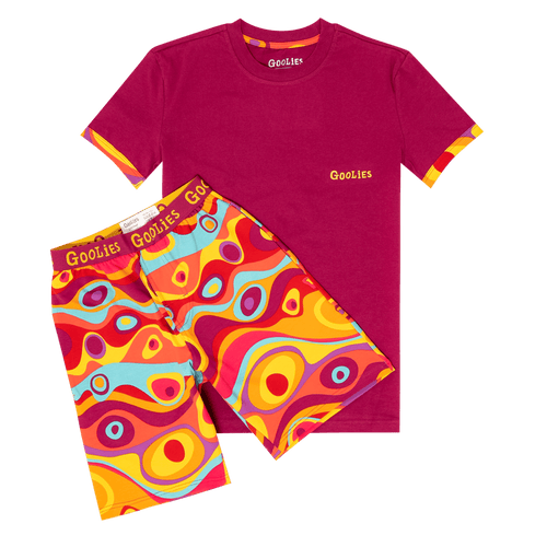 Goolies (Kinder) Kurzer Pyjama - Retro - Shorts & T-Shirt 