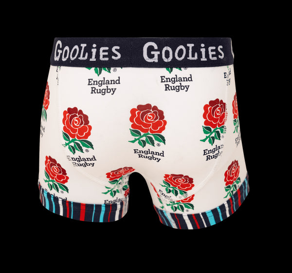 England Rugby Union Bundle - Home & Alternate Bundle - Kids Boxer Shorts 2 Pack Bundle