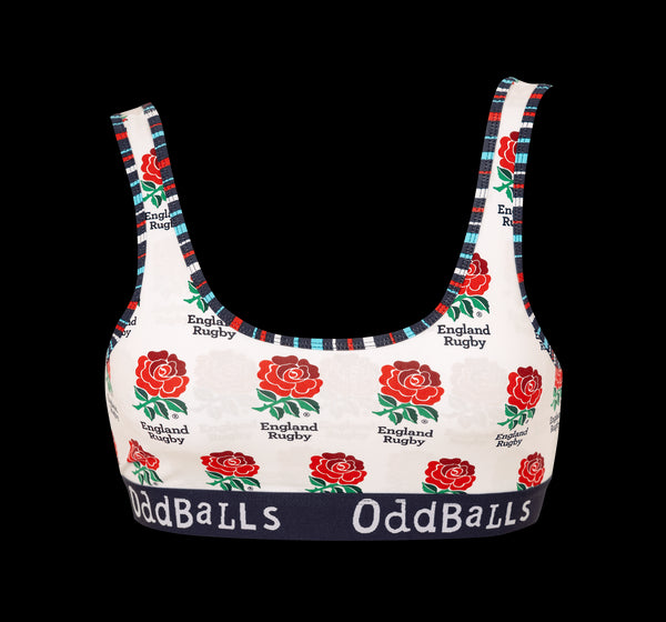 England Rugby Union Bundle - Home & Alternate - Ladies Bralette 2 Pack Bundle