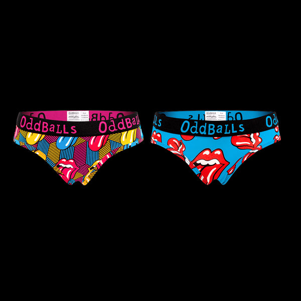 The Rolling Stones Bundle - Ladies Briefs 2 Pack Bundle