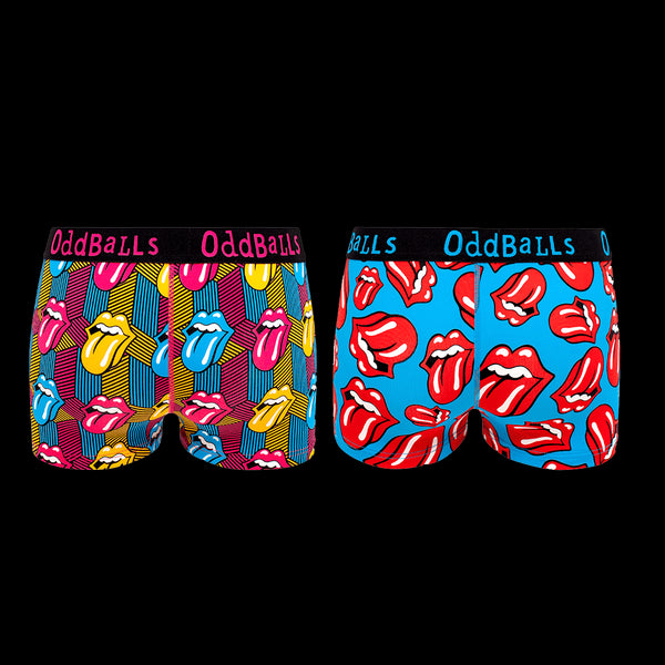 The Rolling Stones Bundle - Ladies Boxers 2 Pack Bundle