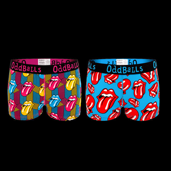 The Rolling Stones Bundle - Ladies Boxers 2 Pack Bundle