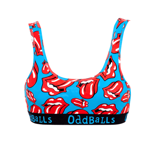 The Rolling Stones - Rot - Damen-Bralette