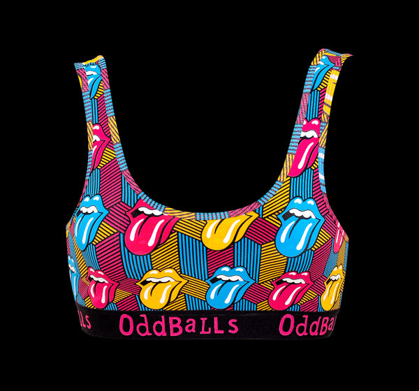 The Rolling Stones - Retro - Ladies Bralette