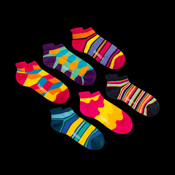 Radiance Bundle - 6 Pack Ankle Sock Bundle