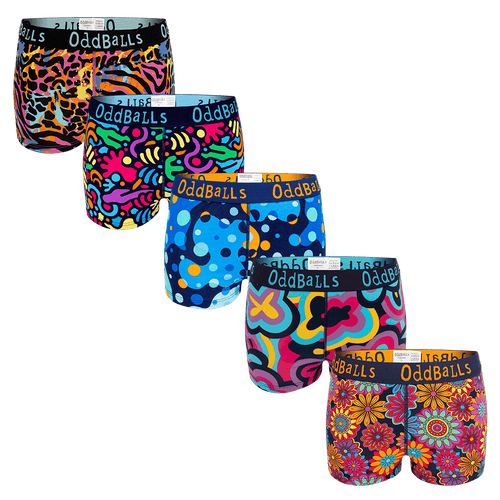 Cosy Bundle - Ladies Boxer Shorts 5 Pack Bundle