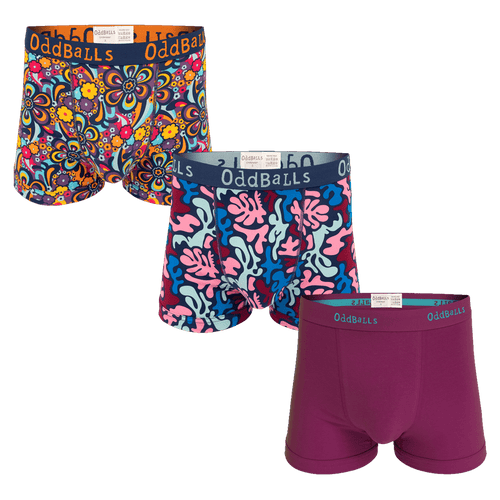 Chilled Out Bundle - Herren-Boxershorts 3er-Pack