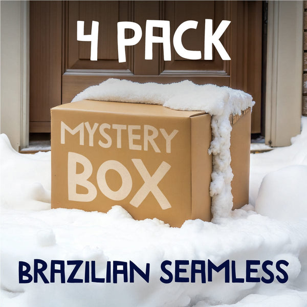 Ladies Seamless Brazilian Briefs Bundle - 4 Pack Mystery Box