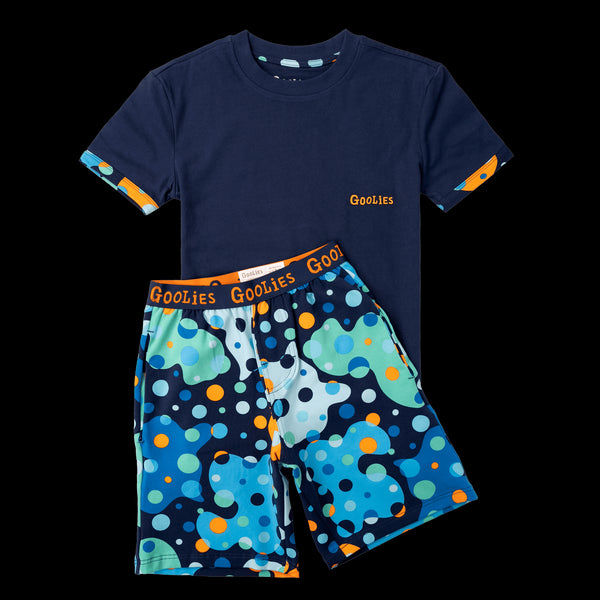 Goolies (Kids) Short Pyjamas - Space Balls - Shorts & T-Shirt