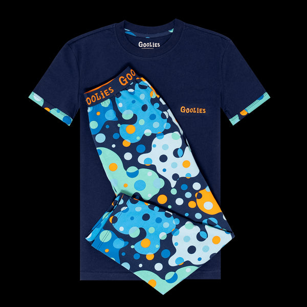 Goolies (Kids) Long Pyjamas - Space Balls - Long & T-Shirt