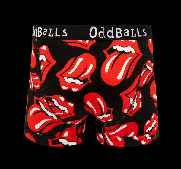 Rolling Stones Tongue - Mens Boxer Shorts