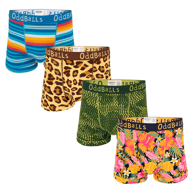 Safari Bundle - Mens Boxer Shorts 4 Pack Bundle