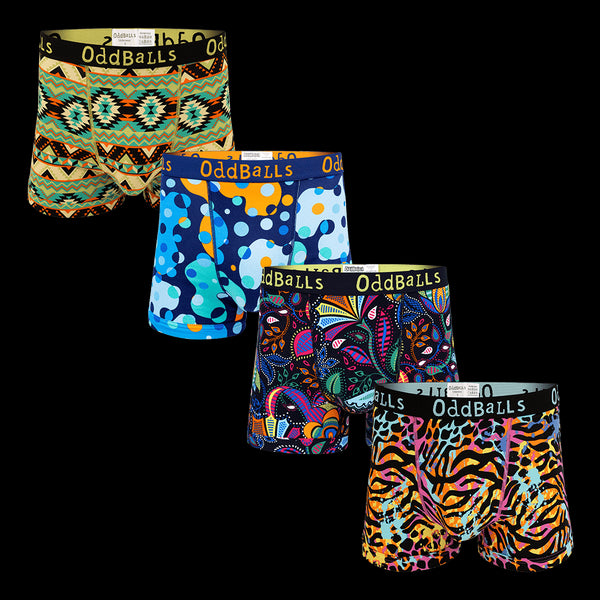 Space Explorer Bundle - Mens Boxer Shorts 4 Pack Bundle