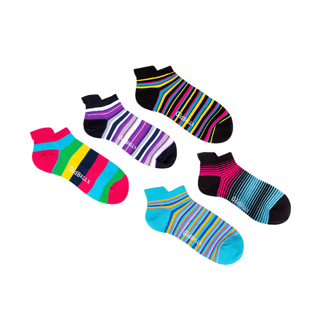 Starburst Bundle - 5 Pack Ankle Sock Bundle