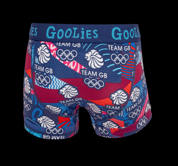 Team GB - Navy - Kids Boxer Shorts - Goolies