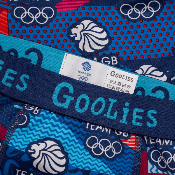 Team GB - Navy - Kids Boxer Shorts - Goolies