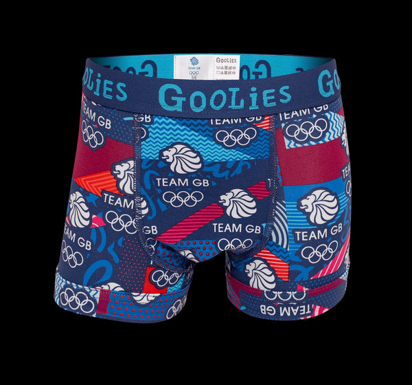 Team GB - Navy - Kids Boxer Shorts - Goolies