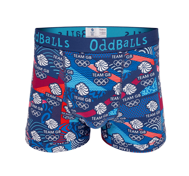 Adult Crimson BHAFC x Oddballs Boxer Shorts