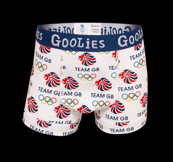 Team GB - White - Kids Boxer Shorts - Goolies