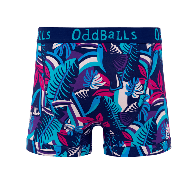 Aston Villa Oddballs Retro Boxer Shorts - Claret - Mens