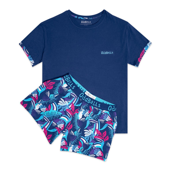 Womens Pyjamas - Toucan - Shorts & T-Shirt