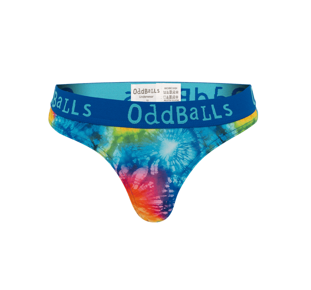 Tie Dye - Ladies Thong