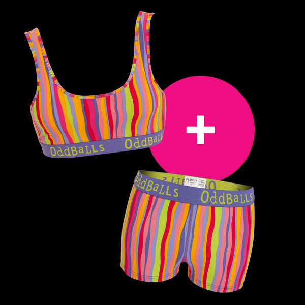 Tutti Booty - Women's Bralette and Boxers Bundle