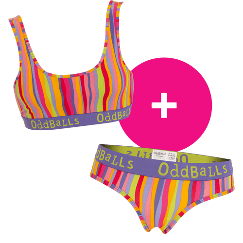 Tutti Booty - Women's Bralette and Briefs Bundle