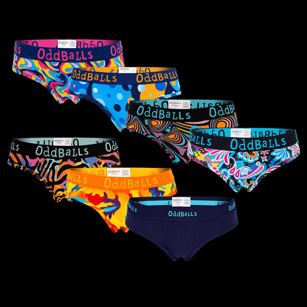 Valentines Bundle - Ladies Briefs 7 Pack Bundle