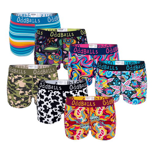 Valentines Bundle - Ladies Boxer Shorts 7 Pack Bundle