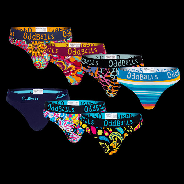 Valentines Bundle - Ladies Thong 7 Pack Bundle