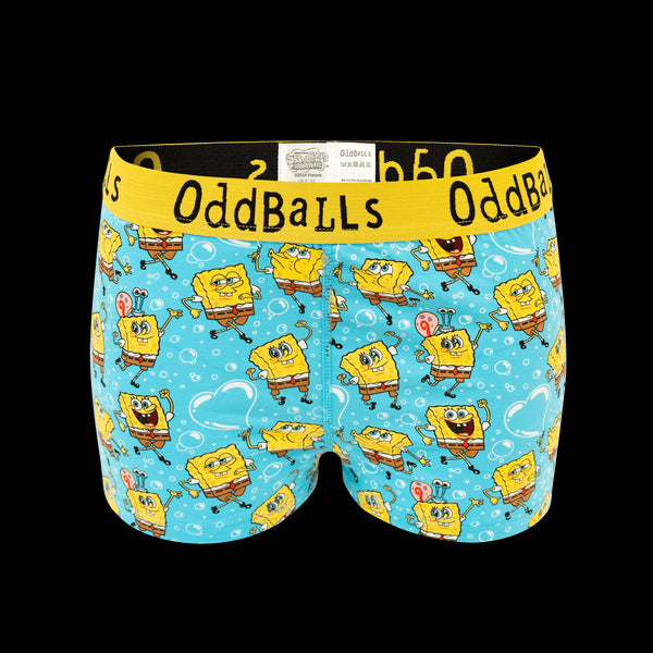 SpongeBob Schwammkopf Bubbles - Damen-Boxershorts