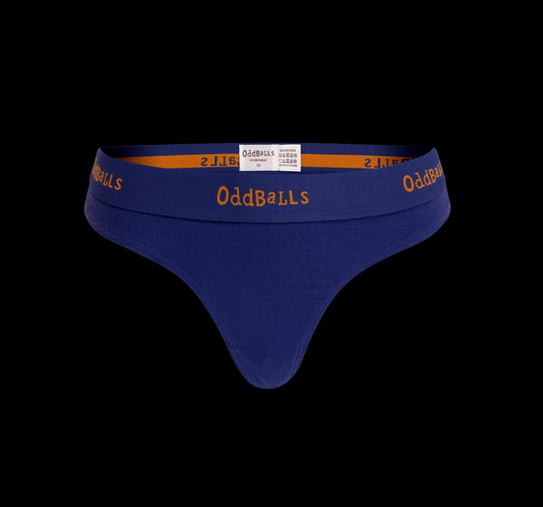 Wavy Navy - Ladies Thong