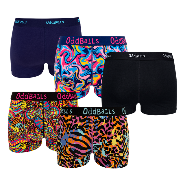 Weekday Bundle - Ladies Boxers 5 Pack Bundle