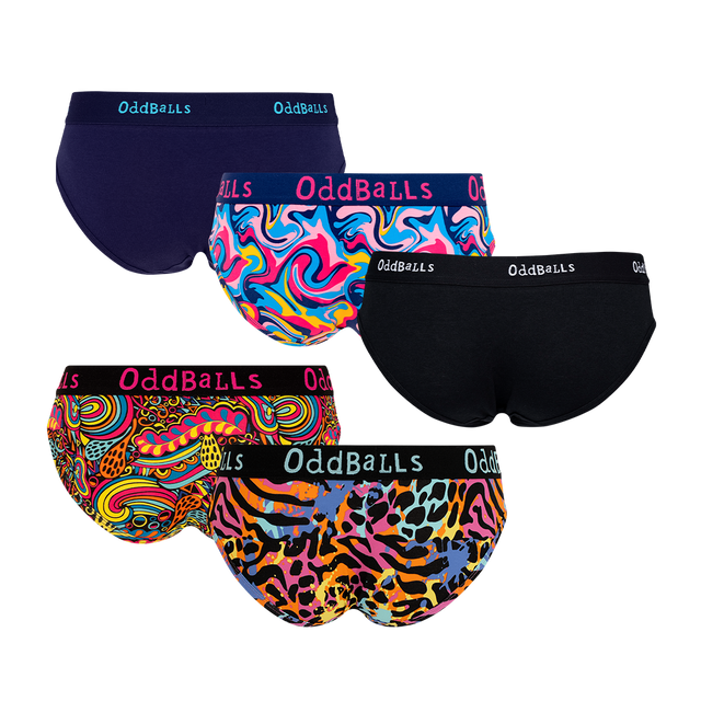 Weekday Bundle - Ladies Briefs 5 Pack Bundle