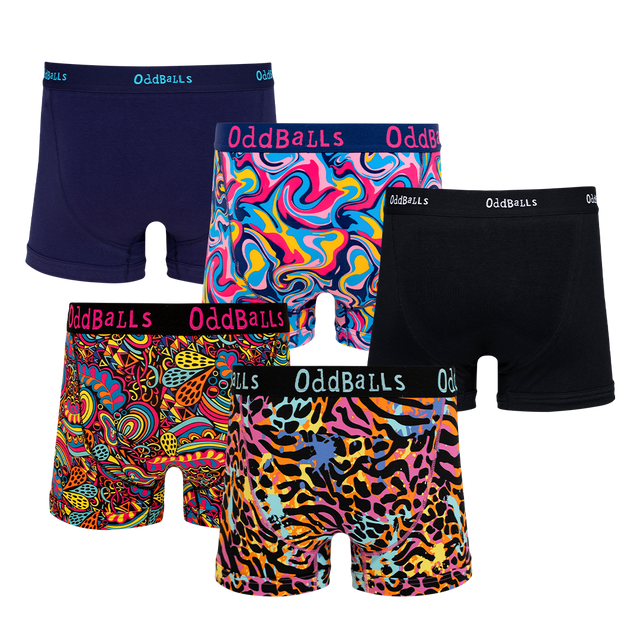 Weekday Bundle - Mens Boxer Briefs 5 Pack Bundle