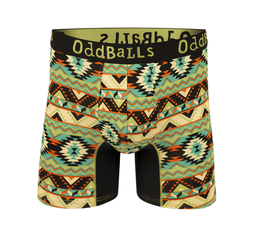 Wild West - Bambus-Boxershorts für Herren