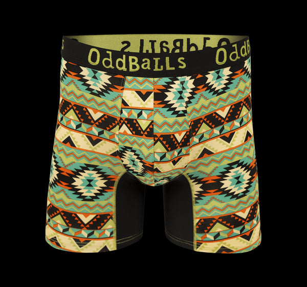 Wild West - Mens Bamboo Boxer Shorts