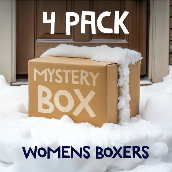 Ladies Boxer Shorts Bundle - 4 Pack Mystery Box