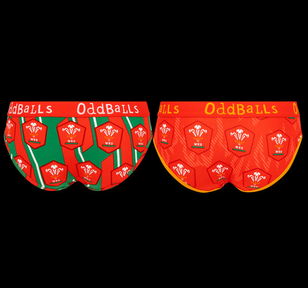 Welsh Rugby Union Bundle - Ladies Briefs 2 Pack Bundle