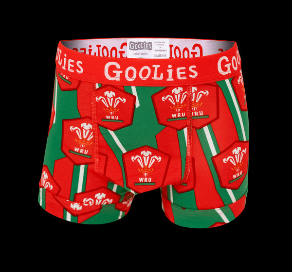 Auswechselspieler des walisischen Rugbyverbands – Boxershorts für Kinder – Goolies