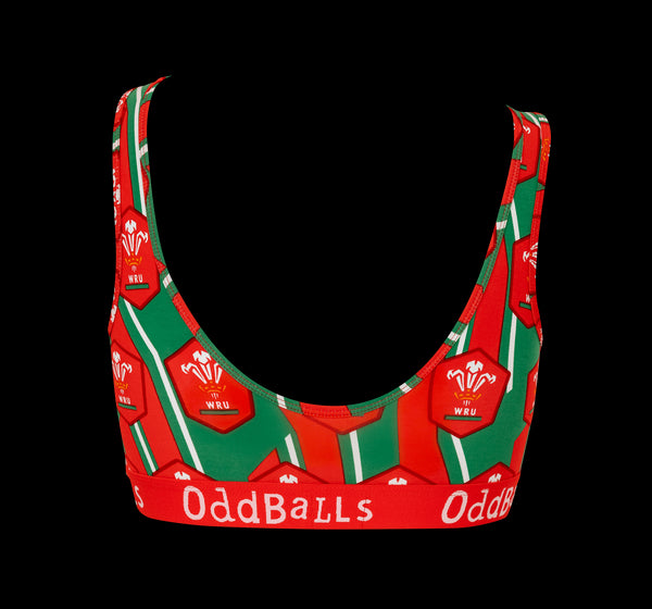 Welsh Rugby Union Bundle - Ladies Bralette 2 Pack Bundle