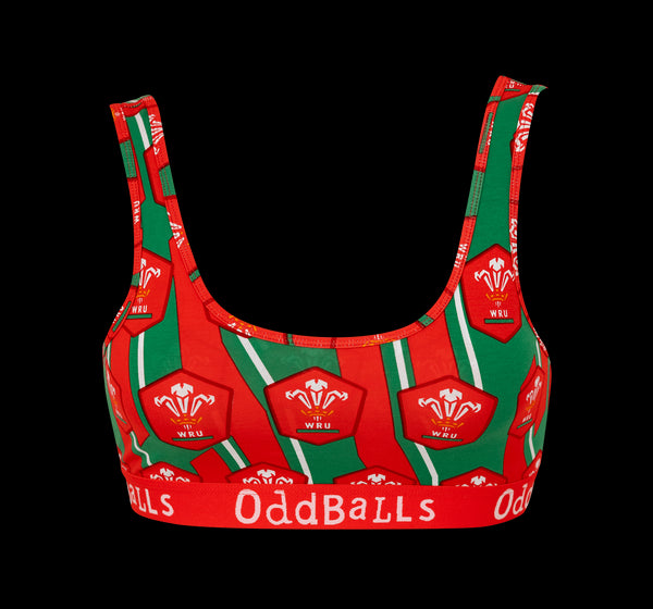 Welsh Rugby Union Bundle - Ladies Bralette 2 Pack Bundle