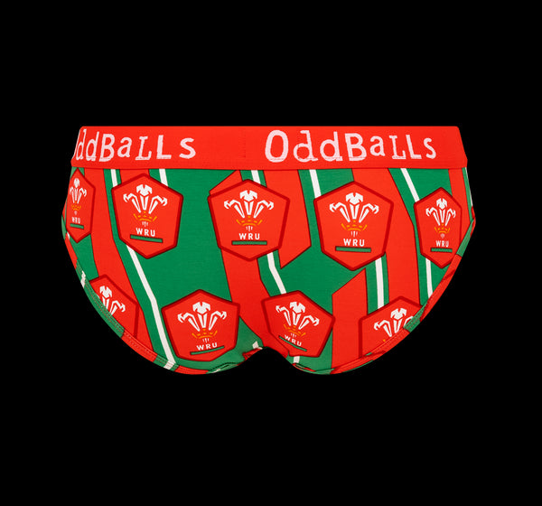 Welsh Rugby Union Bundle - Ladies Briefs 2 Pack Bundle