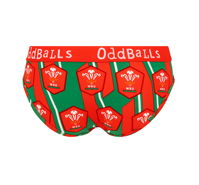 Welsh Rugby Union Alternate  - Ladies Briefs