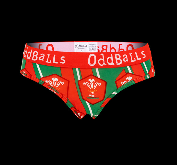 Welsh Rugby Union Bundle - Ladies Briefs 2 Pack Bundle