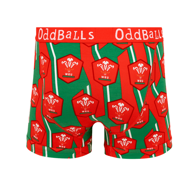 Welsh Rugby Union Alternate - Mens Boxer Shorts