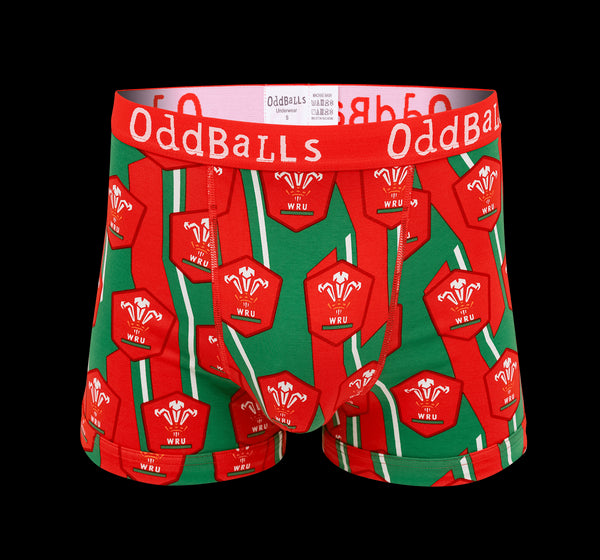 Welsh Rugby Union Alternate - Mens Boxer Shorts