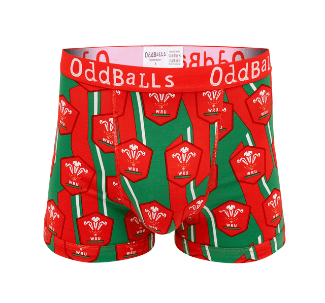 Welsh Rugby Union Alternate - Mens Boxer Shorts